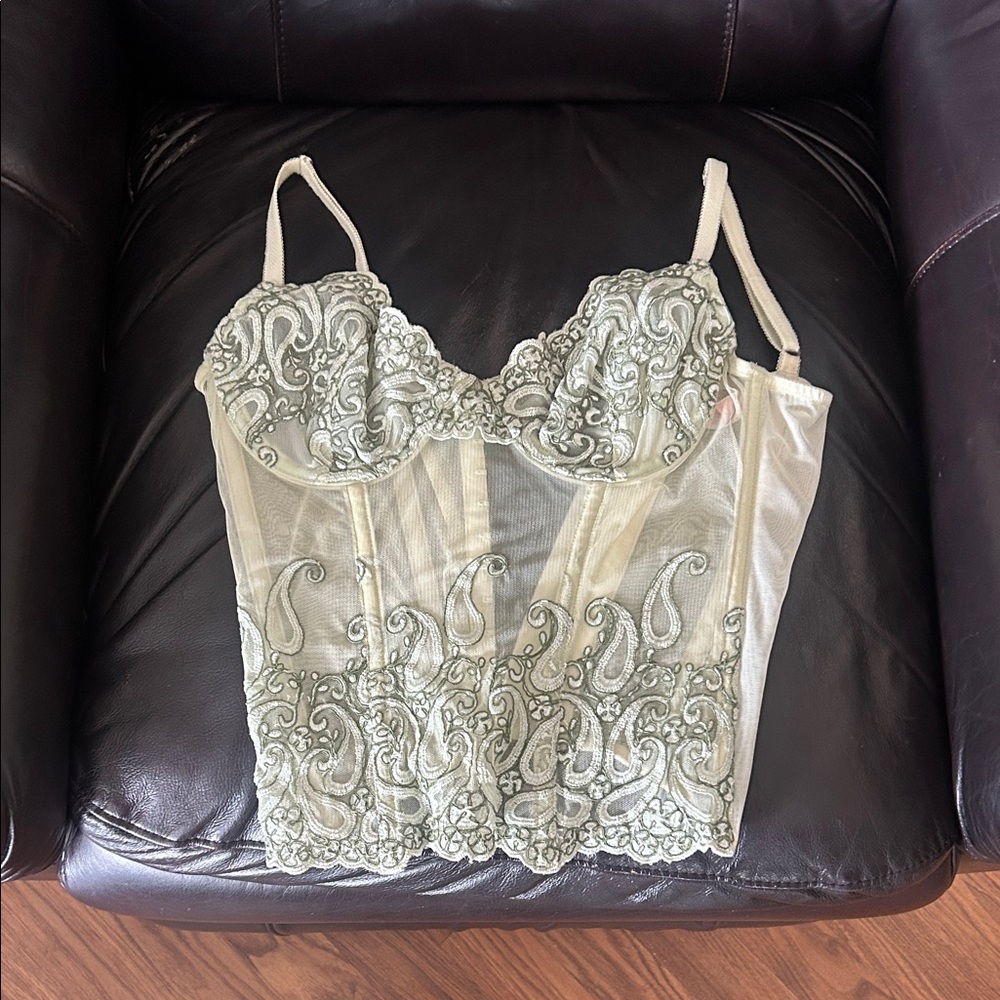 Light green chemise